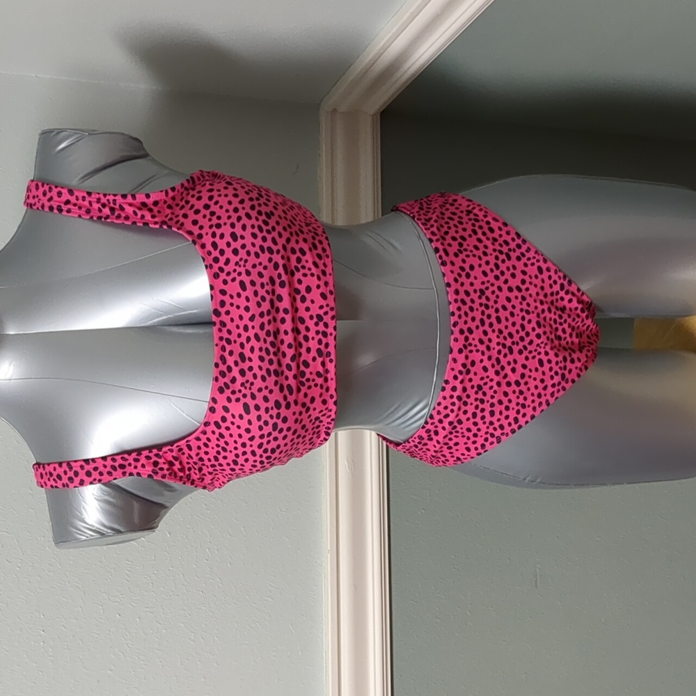 Bikini swimsuit for women two pieces with white lining. Size L. New.